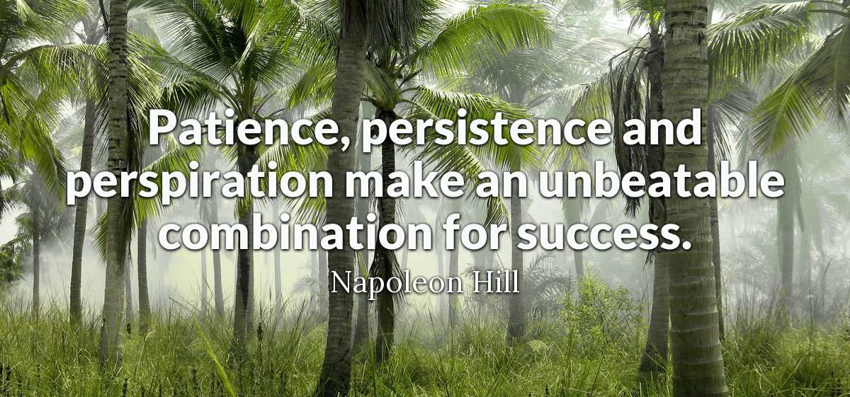 The Value of Persistence - A must read piece of information
